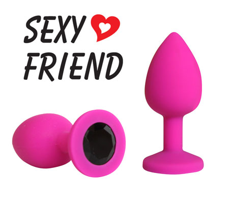 Втулка анальная силикон малая