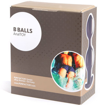 Шарики анальные Fun Factory B Balls, фиолетовый (1)