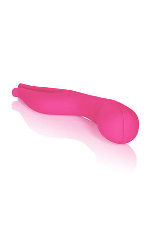 Вибромассажер Impress™ Dual Kiss со стимуляцией клитора розовый (1)