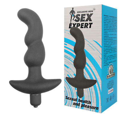 Вибромассажер анальный Sex Expert