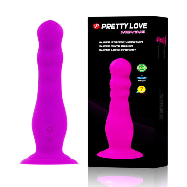 Вибромассажер на присоске водонепроницаемый Moving 