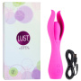 Вибромассажер с лепестками малый Lust by JOPEN L5  розовый (2)