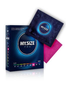 Презерватив My size размер 64 3шт.