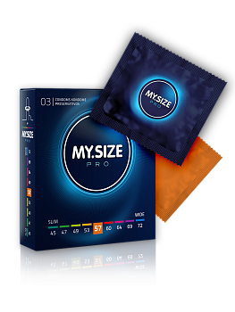 Презерватив My Sizе размер 57 3шт.