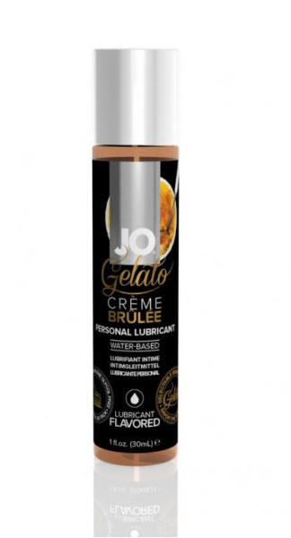 Вкусовой лубрикант на водной основе JO GELATO CREME BRULEE 30mL