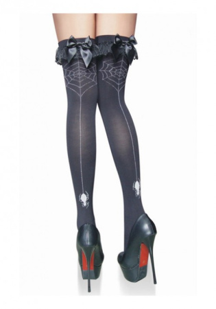 Чулки Ведьмы с паутинкой